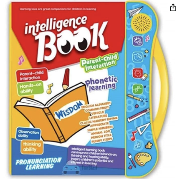 new intelligence books - musical learning book for kids